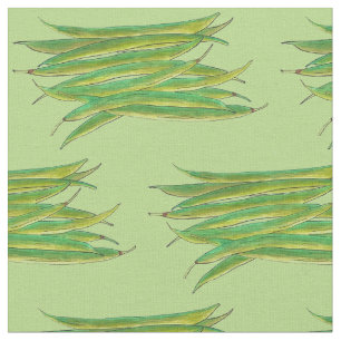 Tissu Long haricots verts légumes Jardin Légume Veg