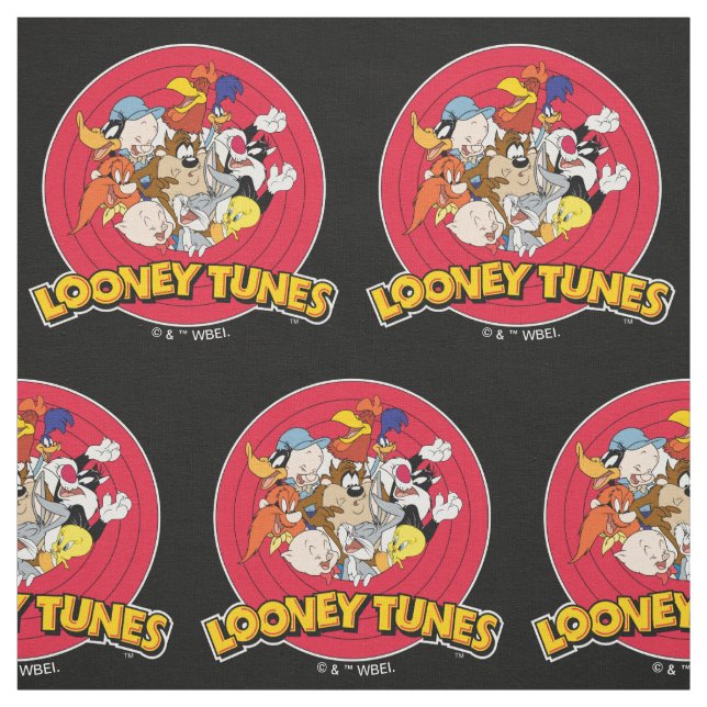 Tissu LOONEY TUNES™ Character Logo (Échantillon)