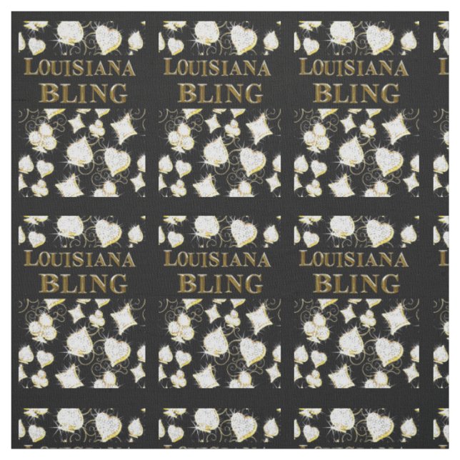 TISSU LOUISIANA BLING (Échantillon)