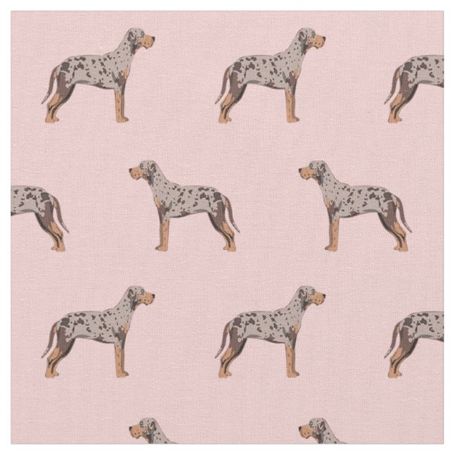 Tissu louisiana catahoula leopard rose (Fermer)