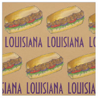 Louisiane crevettes Po'Boy Sandwich New Orleans