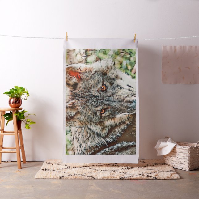 Tissu loup cinglé (In Situ)