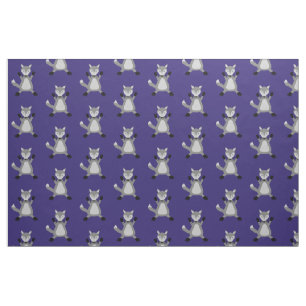 Tissu Loup d'Halloween mignon