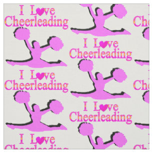 TISSU LOVE CHEERLEADING