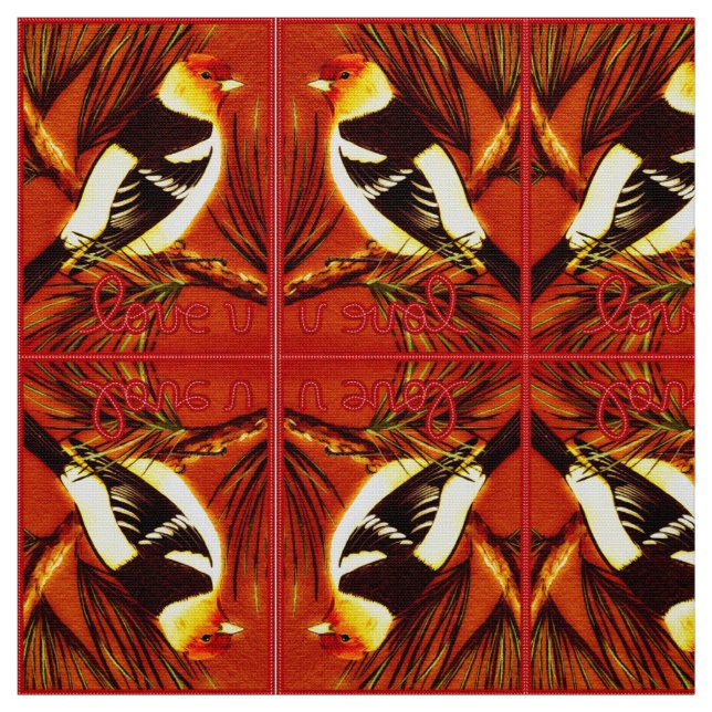 Tissu Love U Tanager Fabric (Échantillon)