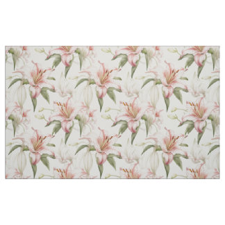 Tissu Lovely Lily motif