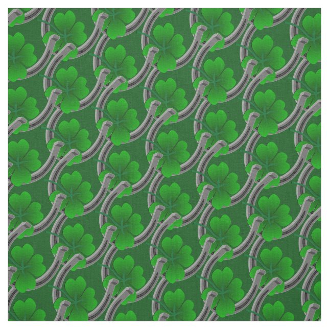 Tissu Lucky Fabric St Patrick's Fabric Cotton ou Poly (Échantillon)