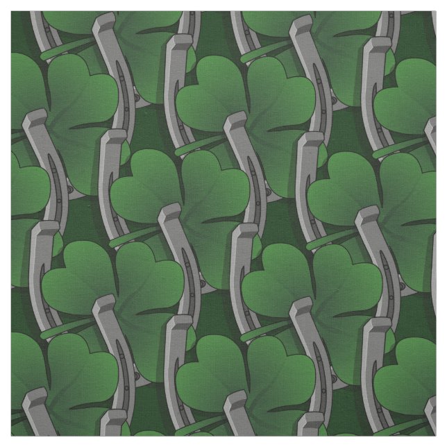 Tissu Lucky Fabric St Patrick's Fabric Cotton ou Poly (Échantillon)