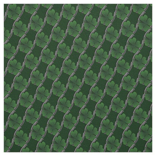 Tissu Lucky Fabric St Patrick's Fabric Cotton ou Poly (Échantillon)