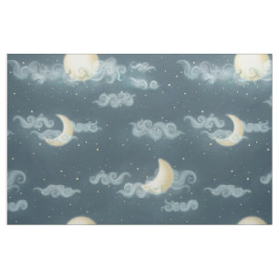 Tissu Lune (grande échelle)