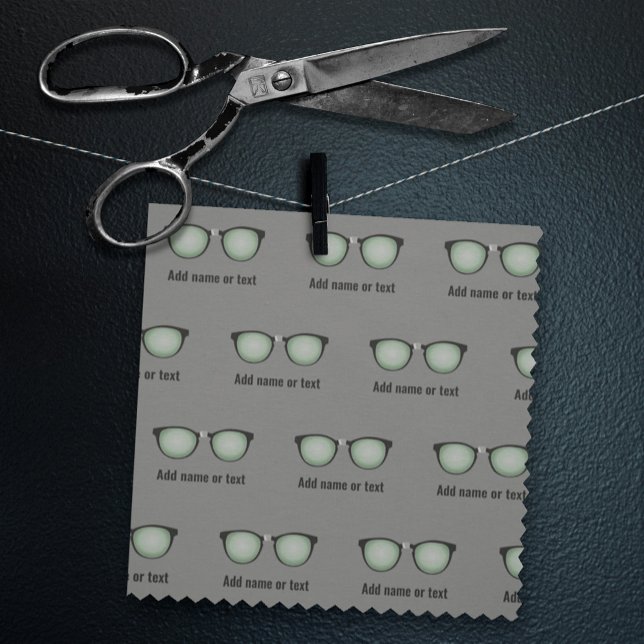 Tissu Lunettes Geeky / Spectacles Nerd propre texte n'im (Créateur téléchargé)