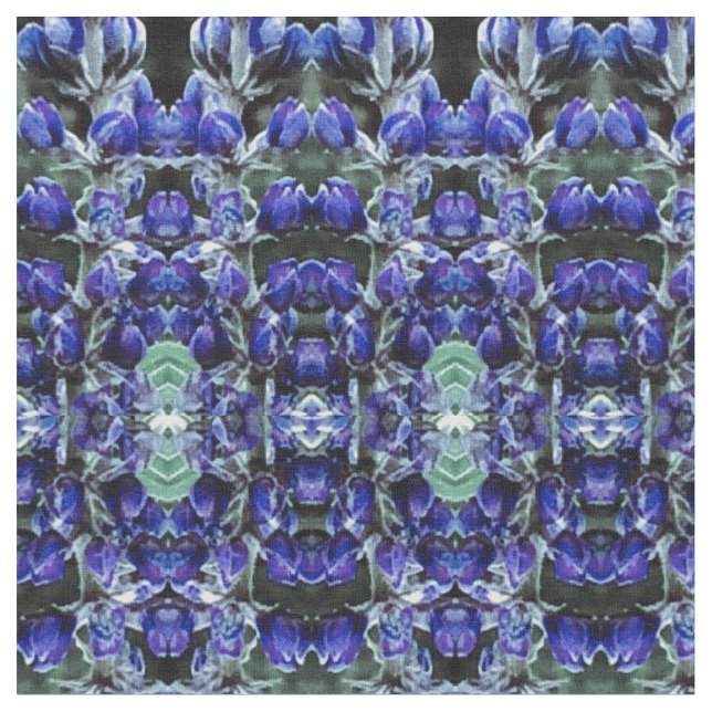 Tissu Lupine miniature (Fermer)
