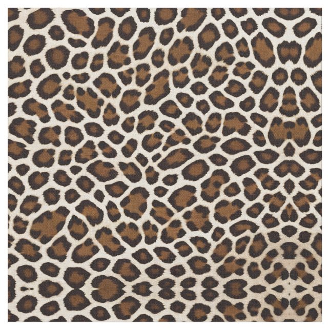Tissu Luxe Populaire White Leopard Elegance Collection (Fermer)