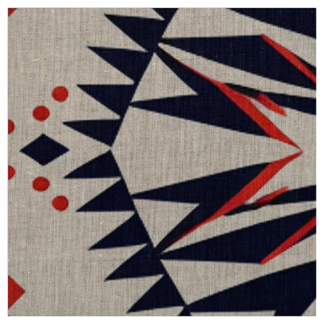 Tissu Luxueux Turquoise "Cosmic Interlock" Linen Textile (Échantillon)