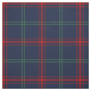 Tissu Lynch Tartan Motif Navy Blue Irish Plaid