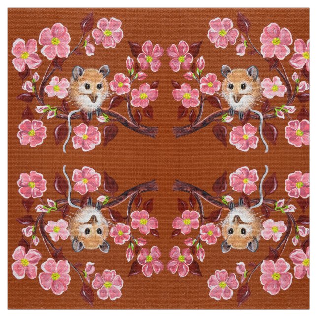 Tissu Ma souris "Pinky" (Échantillon)
