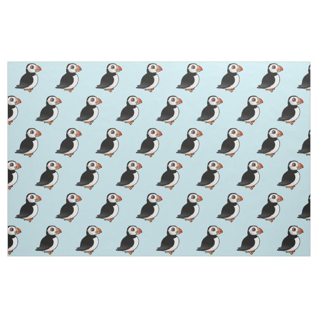 Tissu Macareux atlantique de Birdorable (Fat Quarter)