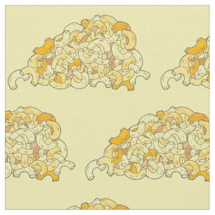 Tissu Macaroni Mac et fromage Soul Alimentation Cuisine