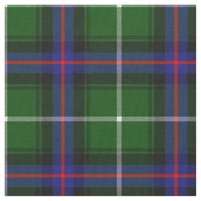 Tissu MacDonald de la copie de tartan d'îles (Fermer)
