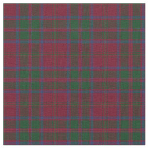 Tissu MacDougall Clan Origineux Tartan Plaid Motif