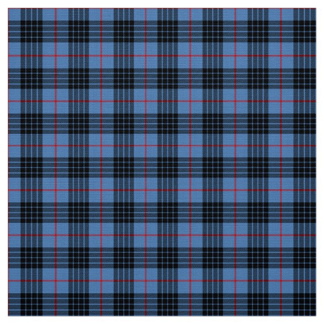 Tissu MacKay Blue Tartan (Échantillon)