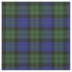 Tissu MacKay Green Scottish Clan Tartan Plaid