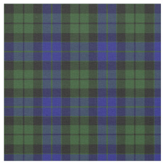 Tissu MacKay Green Scottish Clan Tartan Plaid