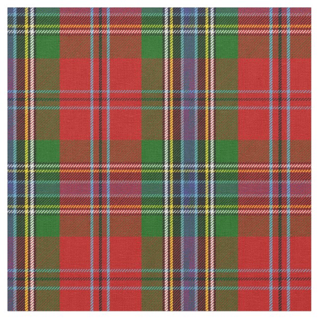 Tissu MacLean de copie de tartan de Duart (Fermer)