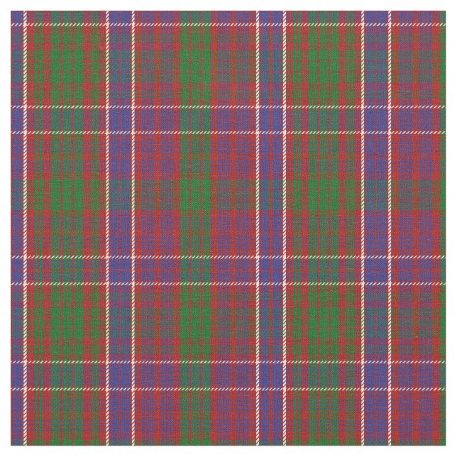 Tissu MacRae Tartan Print (Fermer)