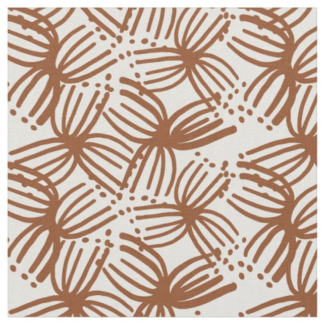 Tissu macro fleur marron  (Fermer)