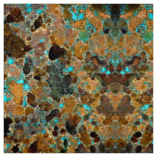 Tissu Macro patine de cuivre 06281