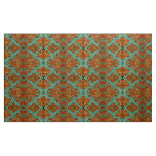 Tissu Macro patine de cuivre 07987