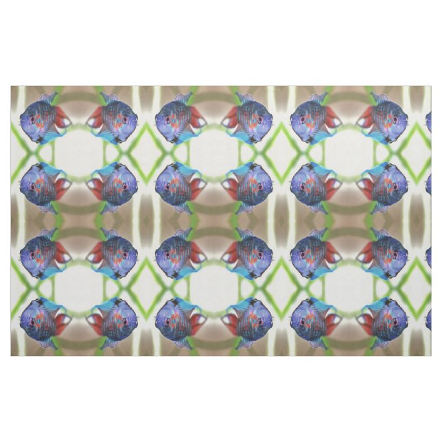 Tissu Macropodus Opercularis Aquarium Poisson (Fat Quarter)