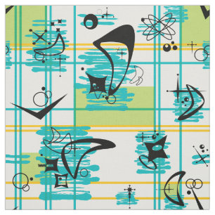 Tissu Madras du milieu du siècle