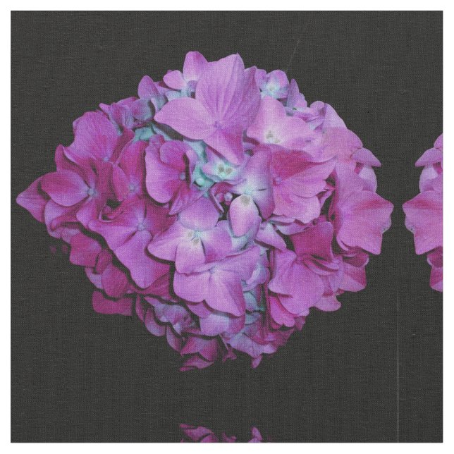 Tissu Magenta rose violet Hydrangea (Fermer)
