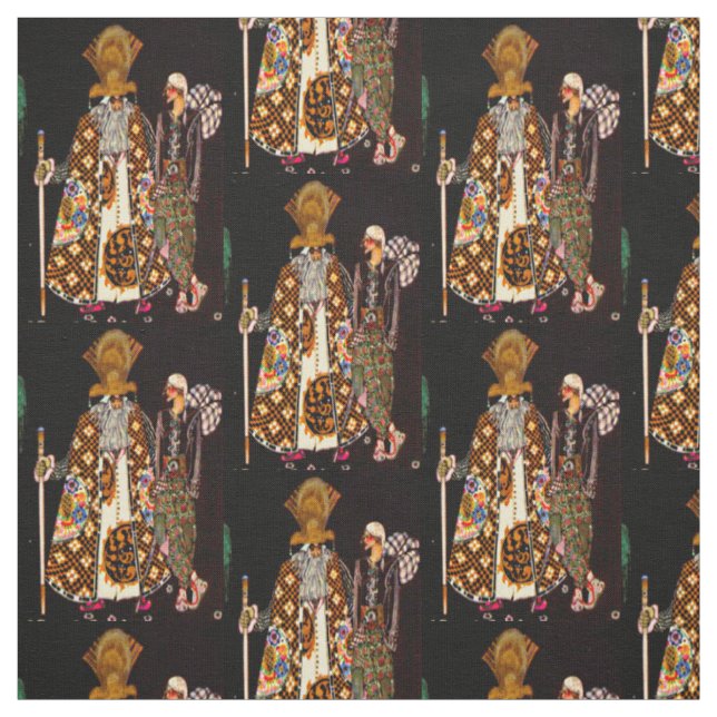 Tissu Magicien et magicien (Échantillon)