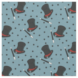 Tissu Magiciens Casquettes, Bandes magiques et étoiles B