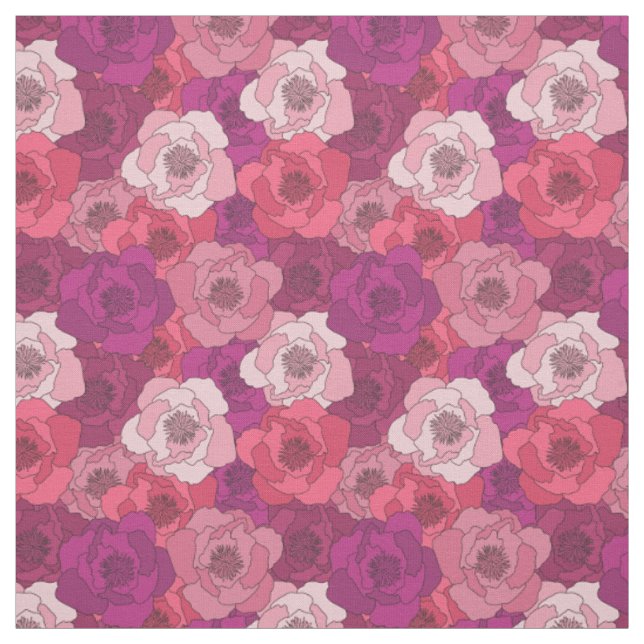 Tissu Magnolias (Échantillon)