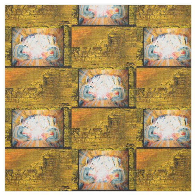 Tissu Mains de guérison (Échantillon)