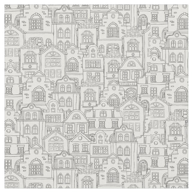 Tissu Maisons de ville - Maisons de quartier (Fermer)