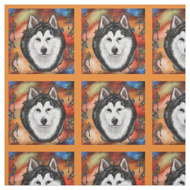 TISSU MALAMUTE ALASKAN (Échantillon)