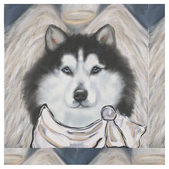 Tissu Malamute d'Alaska (Fermer)