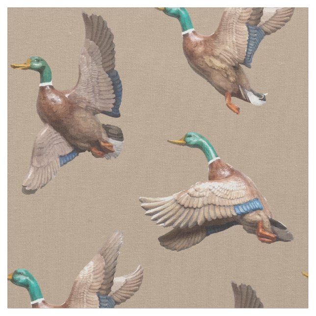 Tissu Mallard Ducks Lake House Pays (Fermer)
