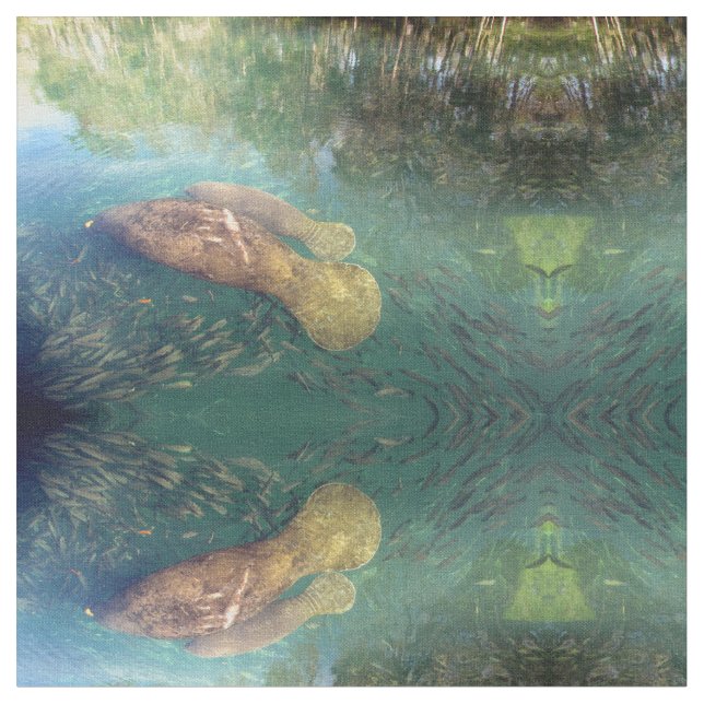 Tissu mamma et bébé lamatée (Fermer)