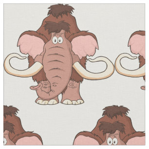 Tissu Mammouth laineux de bande dessinée