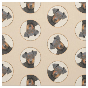 Tissu Manchester Terrier Peinture Art animal original