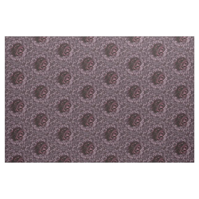 Tissu Mandala de rose  (Fat Quarter)