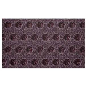 Tissu Mandala de rose 