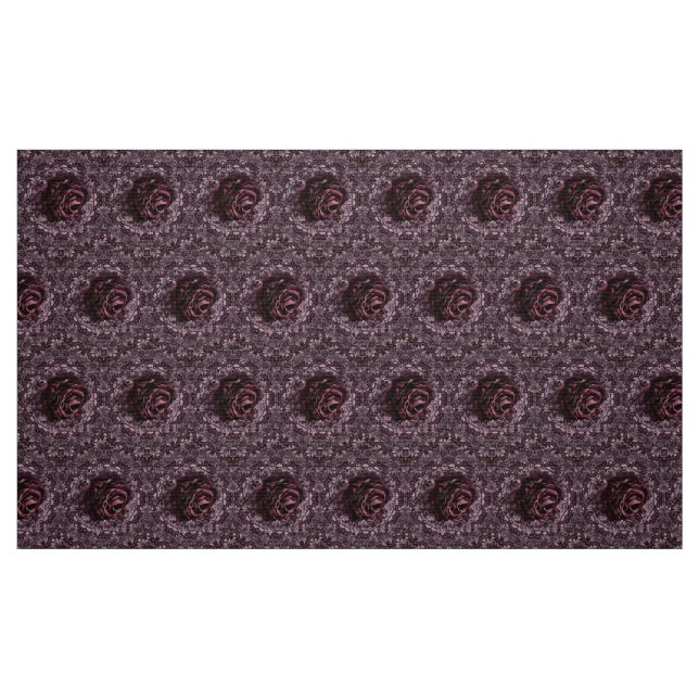 Tissu Mandala de rose  (Fat Quarter)