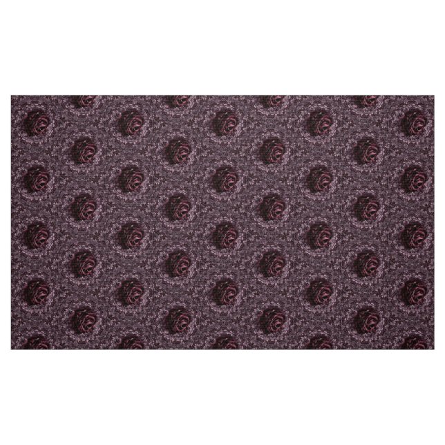 Tissu Mandala de rose  (Fat Quarter)